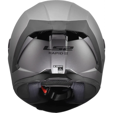 Casco LS2 FF820 Rapid III Solid Gray Matt