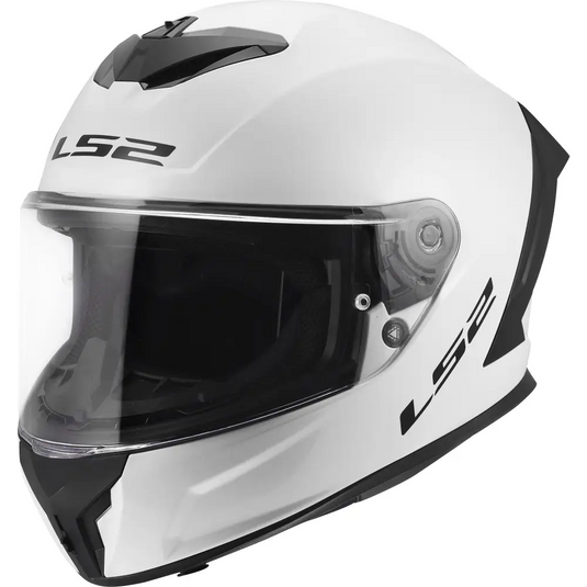Casco LS2 FF820 Rapid III Solid White