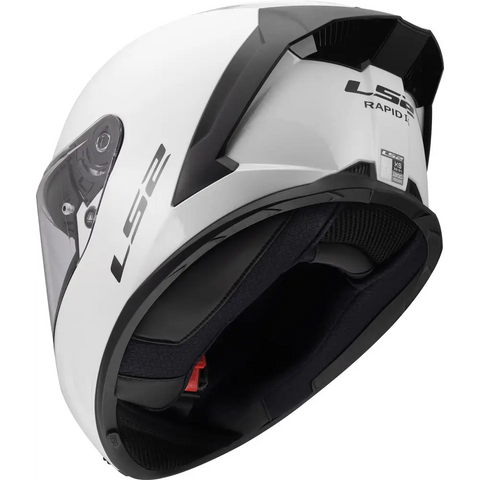 Casco LS2 FF820 Rapid III Solid White