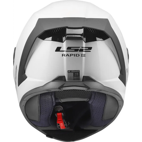 Casco LS2 FF820 Rapid III Solid White
