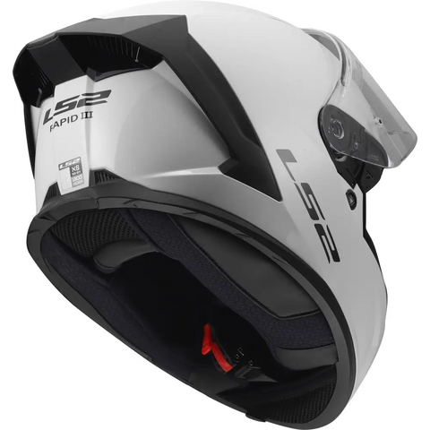 Casco LS2 FF820 Rapid III Solid White