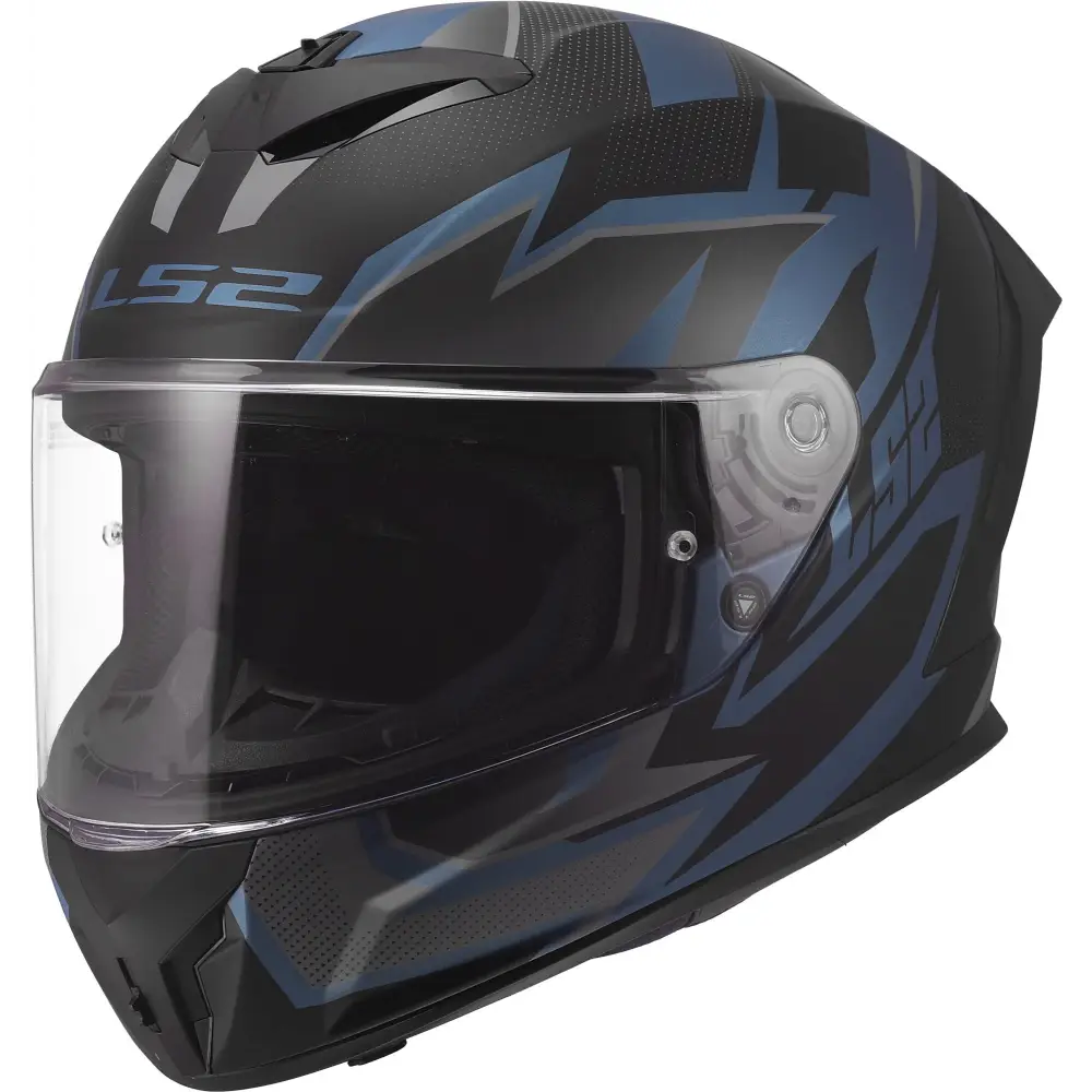 Casco LS2 FF820 Rapid III Xtrem Black/Blue