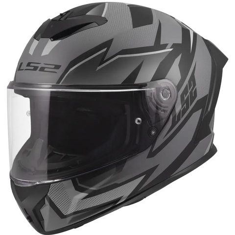Casco LS2 FF820 Rapid III Xtrem Black/Gray