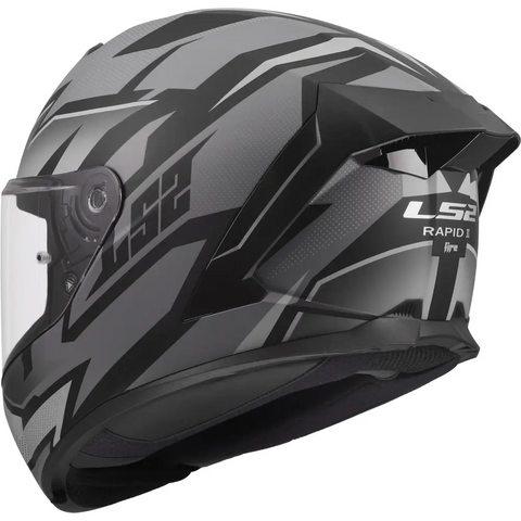 Casco LS2 FF820 Rapid III Xtrem Black/Gray