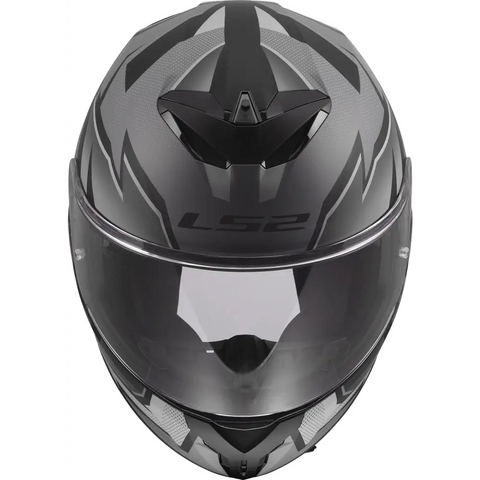 Casco LS2 FF820 Rapid III Xtrem Black/Gray