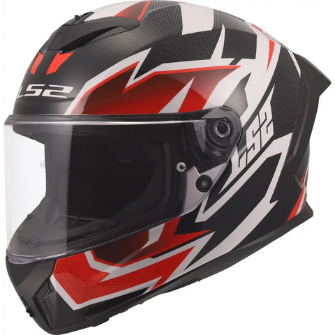 Casco LS2 FF820 Rapid III Xtrem White/Black/Red