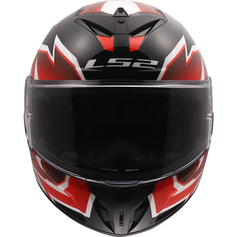 Casco LS2 FF820 Rapid III Xtrem White/Black/Red