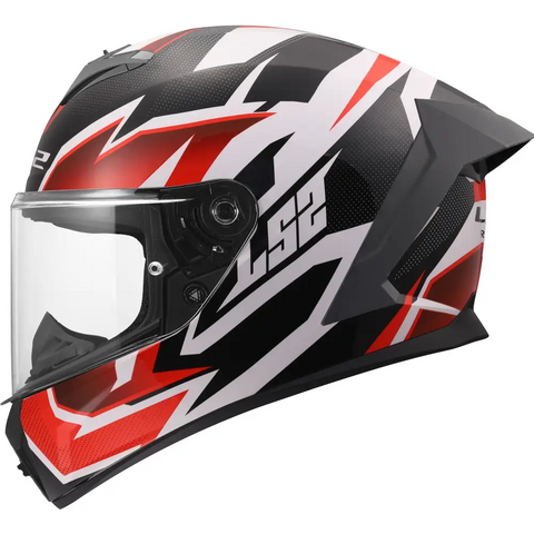 Casco LS2 FF820 Rapid III Xtrem White/Black/Red