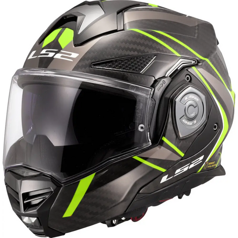 Casco LS2 FF901 Advant X Carbon Future ll Fluo Yellow