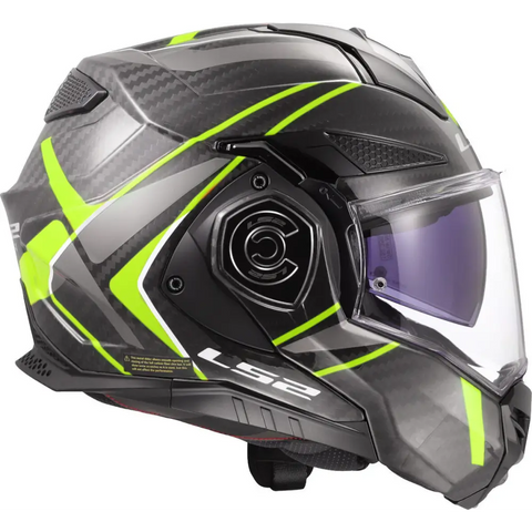 Casco LS2 FF901 Advant X Carbon Future ll Fluo Yellow