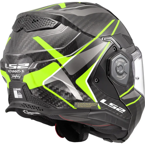 Casco LS2 FF901 Advant X Carbon Future ll Fluo Yellow
