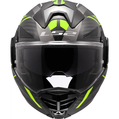 Casco LS2 FF901 Advant X Carbon Future ll Fluo Yellow