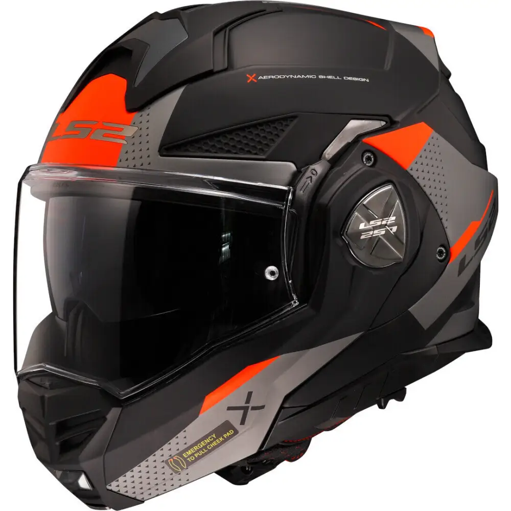 Casco LS2 FF901 Advant X Oblivion Matt Black/Titanium