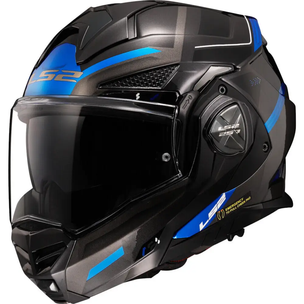 Casco LS2 FF901 Advant X Spectrum Black/Titanium/Blue