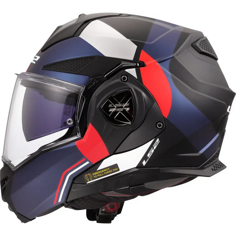 Casco LS2 FF901 Advant X Ultra Black Matt/Red/Blue/White