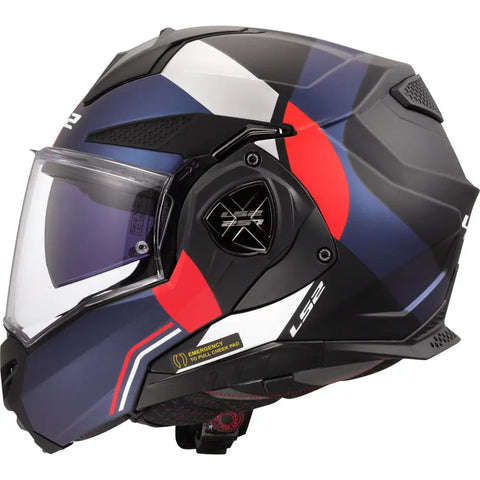 Casco LS2 FF901 Advant X Ultra Black Matt/Red/Blue/White