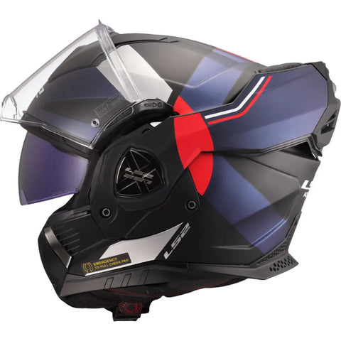 Casco LS2 FF901 Advant X Ultra Black Matt/Red/Blue/White