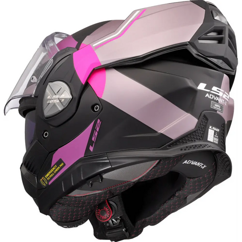 Casco LS2 FF901 Advant X Ultra Gray/Pink