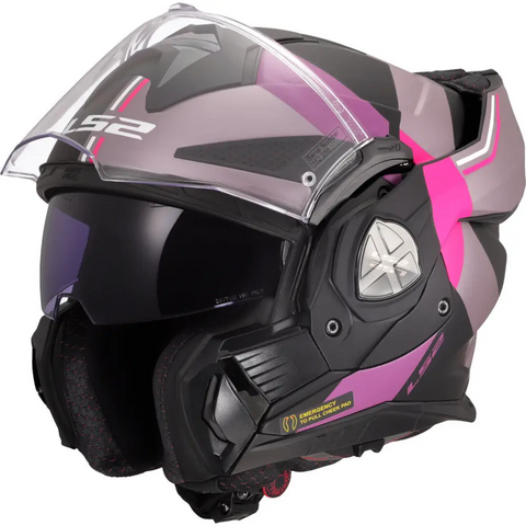Casco LS2 FF901 Advant X Ultra Gray/Pink