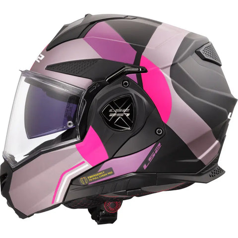 Casco LS2 FF901 Advant X Ultra Gray/Pink
