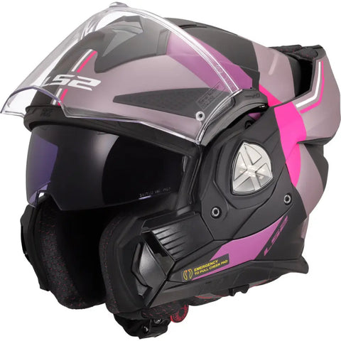 Casco LS2 FF901 Advant X Ultra Gray/Pink