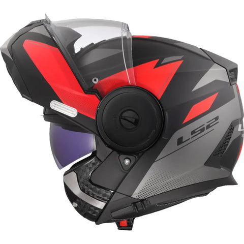 Casco LS2 FF902 Scope II Duria Black Matt/Red