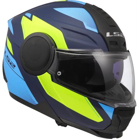 Casco LS2 FF902 Scope II Duria Blue Matt/Neon Yellow