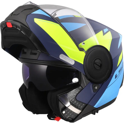 Casco LS2 FF902 Scope II Duria Blue Matt/Neon Yellow