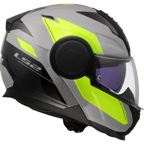Casco LS2 FF902 Scope II Duria Gray/Neon Yellow