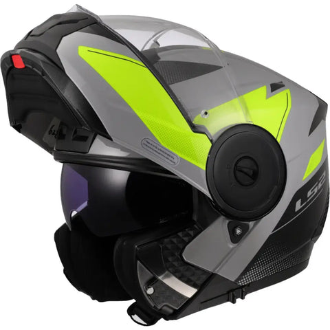 Casco LS2 FF902 Scope II Duria Gray/Neon Yellow