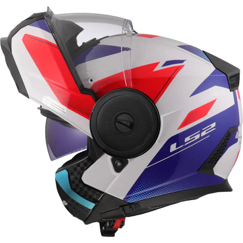 Casco LS2 FF902 Scope II Duria White/Blue/Red