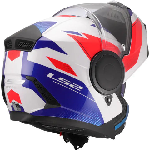 Casco LS2 FF902 Scope II Duria White/Blue/Red