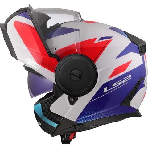 Casco LS2 FF902 Scope II Duria White/Blue/Red