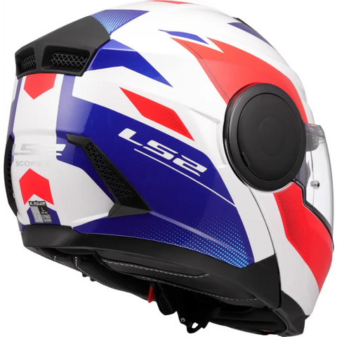Casco LS2 FF902 Scope II Duria White/Blue/Red