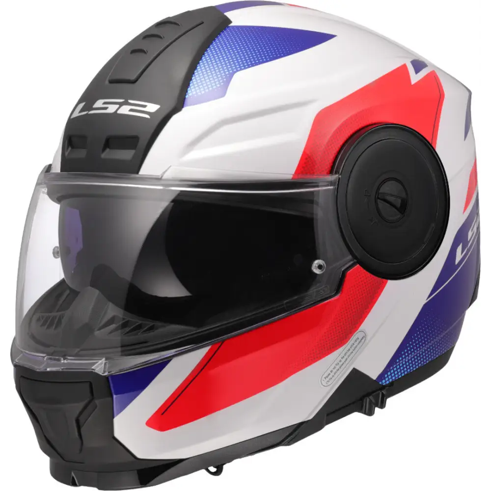 Casco LS2 FF902 Scope II Duria White/Blue/Red