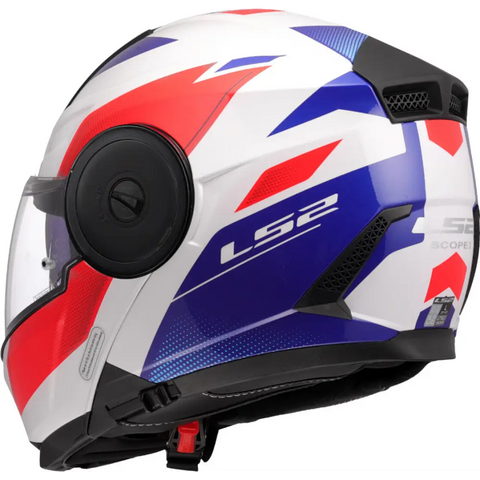 Casco LS2 FF902 Scope II Duria White/Blue/Red