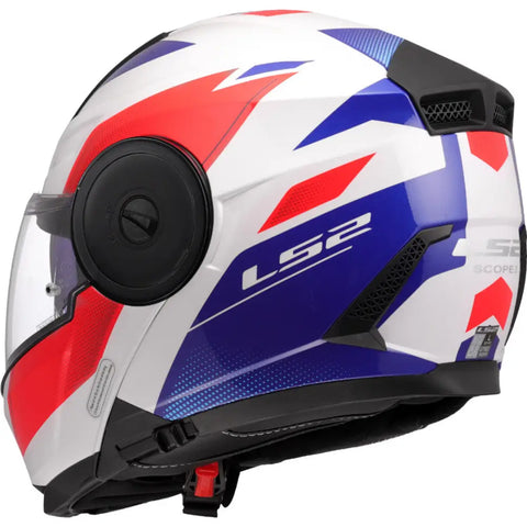 Casco LS2 FF902 Scope II Duria White/Blue/Red