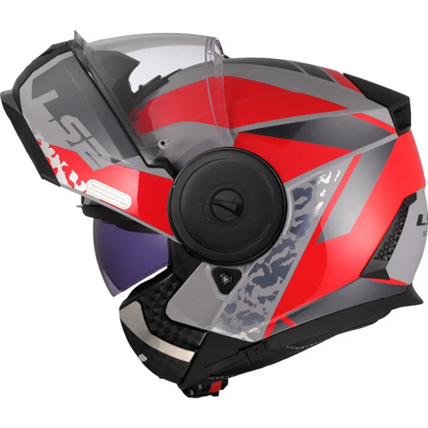 Casco LS2 FF902 Scope II Oxyd Gray/Red