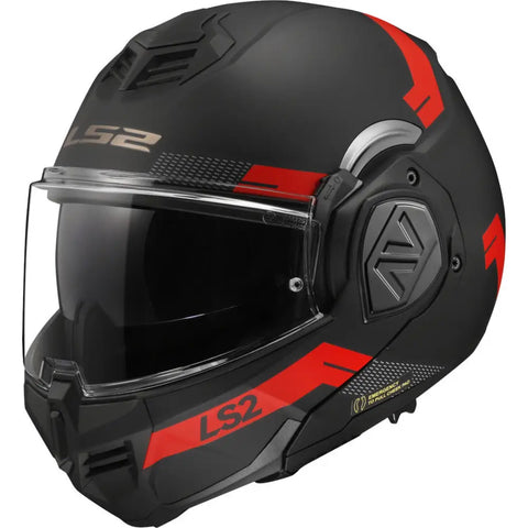 Casco LS2 FF906 Advant Bend Matt Black/Red
