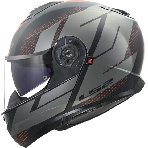 Casco LS2 FF908 Strobe II Code Black Matt/Grey