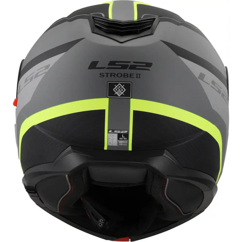 Casco LS2 FF908 Strobe II Monza Black Matt/Grey/Neon Yellow