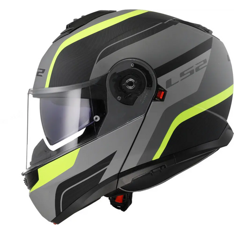 Casco LS2 FF908 Strobe II Monza Black Matt/Grey/Neon Yellow