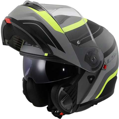 Casco LS2 FF908 Strobe II Monza Black Matt/Grey/Neon Yellow