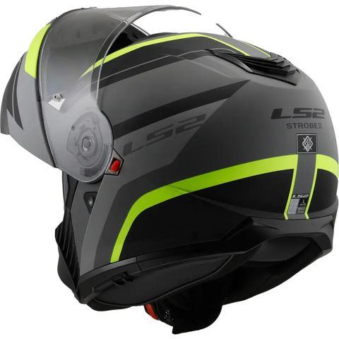 Casco LS2 FF908 Strobe II Monza Black Matt/Grey/Neon Yellow