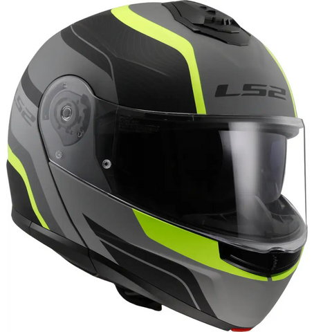 Casco LS2 FF908 Strobe II Monza Black Matt/Grey/Neon Yellow