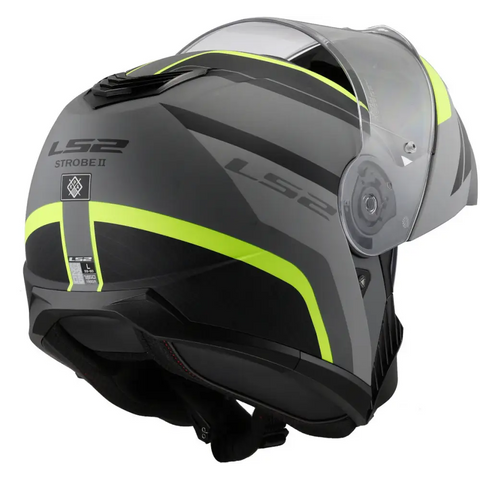Casco LS2 FF908 Strobe II Monza Black Matt/Grey/Neon Yellow