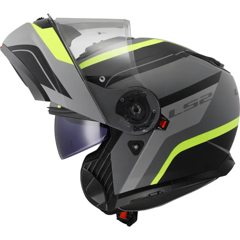 Casco LS2 FF908 Strobe II Monza Black Matt/Grey/Neon Yellow