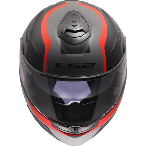 Casco LS2 FF908 Strobe II Monza Matt Grey/Red