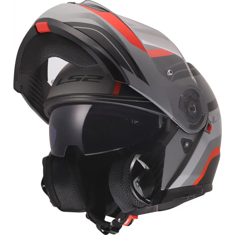 Casco LS2 FF908 Strobe II Monza Matt Grey/Red