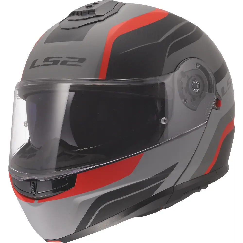 Casco LS2 FF908 Strobe II Monza Matt Grey/Red